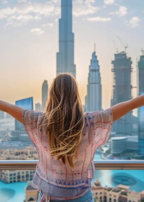 Woman in Dubai